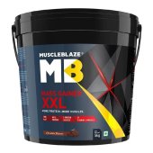 MuscleBlaze Mass Gainer XXL + Free Shaker (11 Lbs)