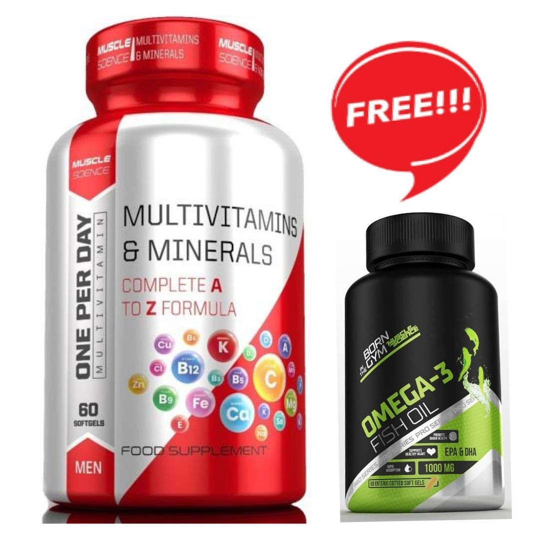 Buy Muscle Science Multivitamin 60 Softgels Free