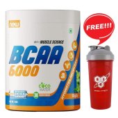 Muscle Science BCAA 6000 + Free Shaker