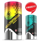 MuscleMetabolix Multivitamin (60 Softgels) + Free Omega 3 Worth Rs.999