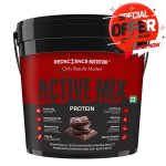 Redscience ACTIVE-MIX Whey Protein 8 Lbs (With Creatine, BCAA, Glutamine, Multivitamins)
