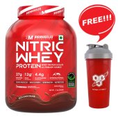 Big Muscles Nitric Whey Protein + Free Shaker