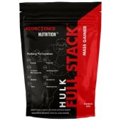 100% Results - Redscience FULL STACK™ Hulk Mass Gainer (With Creatine, Ashwagandha, Glutamine, BCAA, Fibres & Multivitamins)